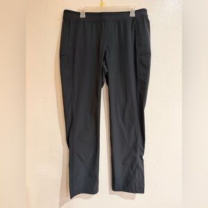 Kuhl Grayish Black Pull-on Lightweight Quick Drying Pants size L Reg